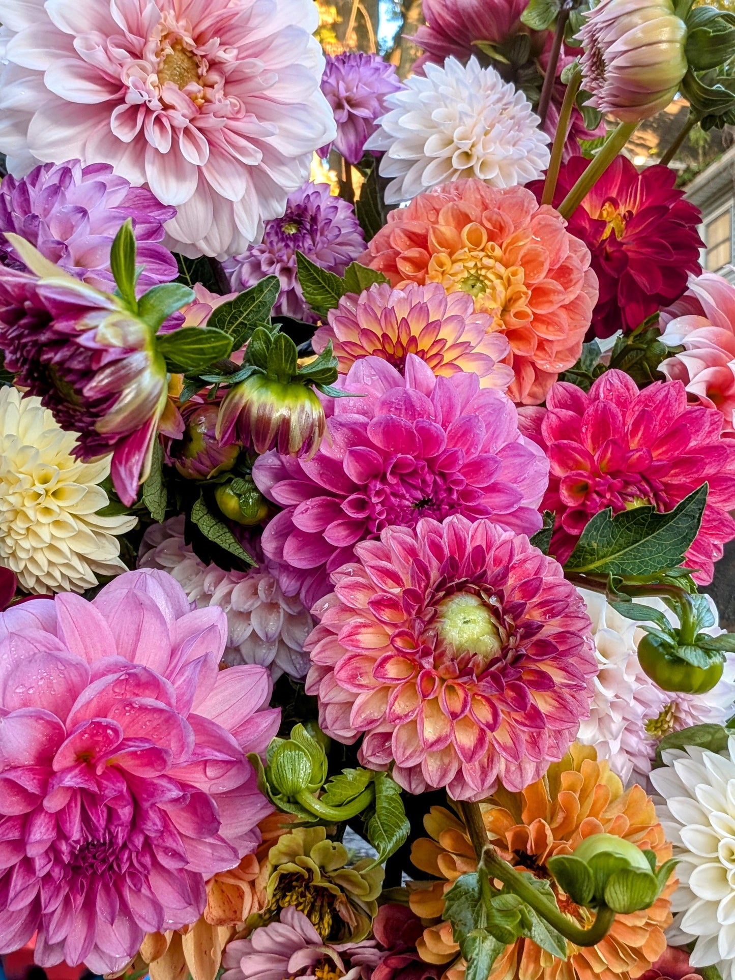 Bucket of Florals- Deposit